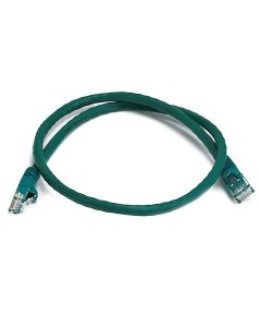 Monoprice Cat6 Ethernet Patch Cable - 2 Feet - Green | Network Internet Cord - RJ45, Stranded, 550Mhz, UTP, Pure Bare Copper Wire, 24AWG